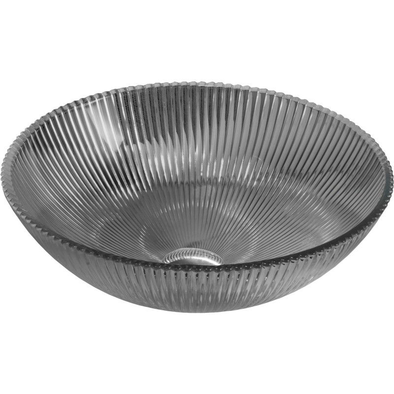 Mexen Zuri glashandfat ovan bänken 39 x 39 cm, svart - 24193970