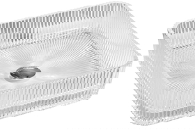 Mexen Nira lavabo en verre à poser 39 x 39 cm, transparent - 24203900