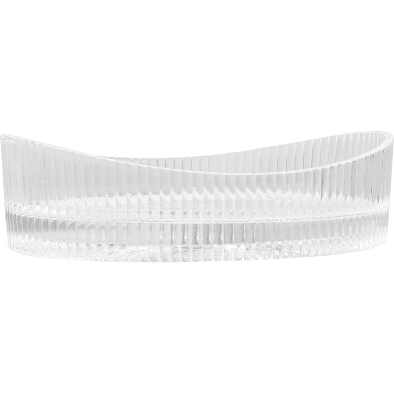 Mexen Kivo lavabo de cristal sobre encimera 50 x 37 cm, transparente - 24215000