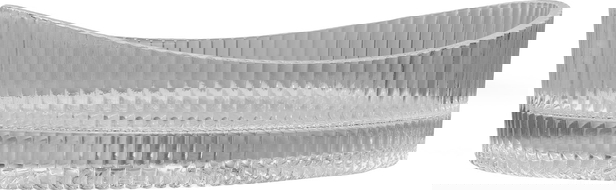 Mexen Kivo glazen waskom opbouw 50 x 37 cm, grijs - 24215066