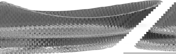 Mexen Kivo glazen opzetwastafel 50 x 37 cm, zwart - 24215070