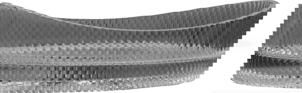 Mexen Kivo γυάλινος νιπτήρας επιτραπέζιος 50 x 37 cm, μαύρος - 24215070