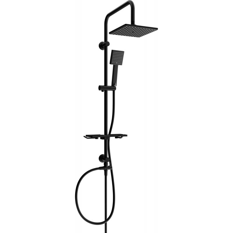 Mexen T45 Shower Column, Black - 798454593-70