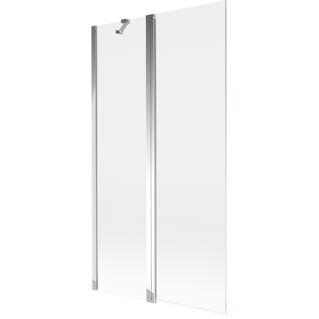 Mexen Mist 2-wing shower screen 100 x 150 cm, transparent, chrome - 8A9-100-011-01-00