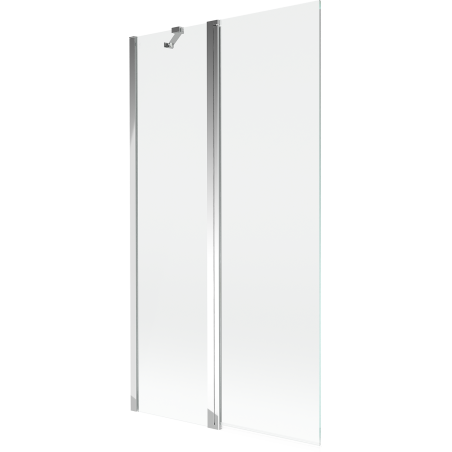 Mexen Mist duschvägg 2-delad 100 x 150 cm, transparent, krom - 8A9-100-011-01-00