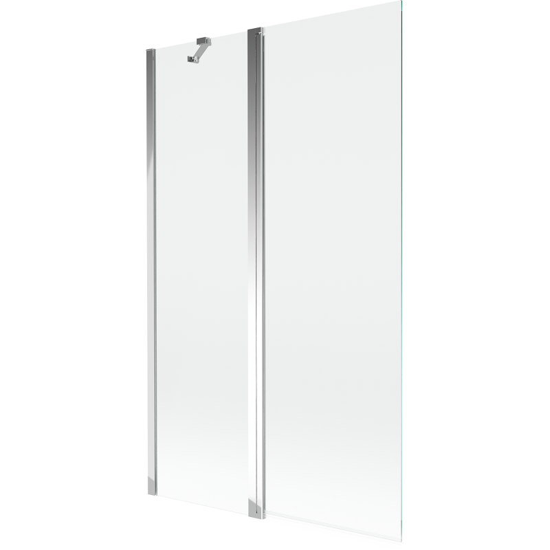 Mexen Mist duschskärm 2-delad 110 x 150 cm, transparent, krom - 8A9-110-011-01-00