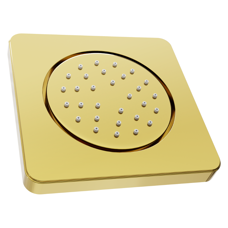 Mexen Seitliche Unterputzdüse, gold - 79366-50