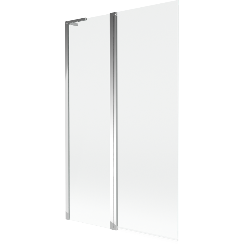 Mexen Mist L duschvägg 2-delad 110 x 150 cm, transparent, krom - 8A9L-110-011-01-00