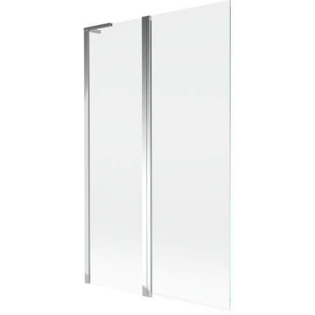 Mexen Mist L duschvägg 2-delad 110 x 150 cm, transparent, krom - 8A9L-110-011-01-00