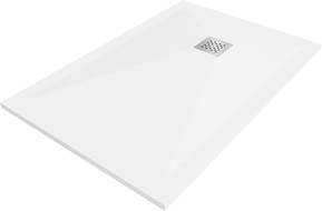 Mexen Stone+ brodzik kompozytowy prostokątny 100 x 90 cm, biały - 44109010