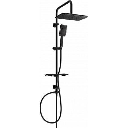 Mexen T54 columna de ducha, negro/cromo - 798545493-71