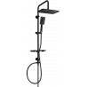 Mexen T54 columna de ducha, negra/cromada - 798545493-71