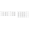 Mexen Mist-B paroi de douche pivotante 90 x 90 cm, transparent, or brossé - 8A2T-090-090-55-00