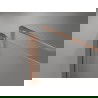 Mexen Mist-B Duschkabine schwenkbar 85 x 85 cm, transparent, gebürstetes Kupfer - 8A2T-085-085-65-00
