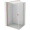 Mexen Mist-B cabine de douche pivotante 80 x 90 cm, transparent, cuivre brossé - 8A2T-080-090-65-00