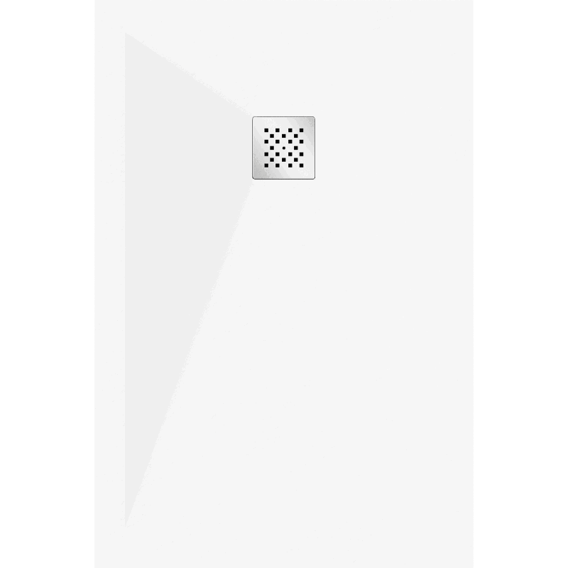 Mexen Stone+ rectangular composite shower tray 140 x 90 cm, white - 44109014