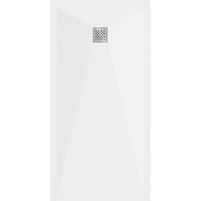 Mexen Stone+ rectangular composite shower tray 160 x 90 cm, white - 44109016