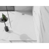 Mexen Stone+ komposiitmaterjalist ristkülikukujuline dušialus 180 x 90 cm, valge - 44109018
