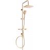 Mexen T62 douchekolom, roze goud - 798626293-60