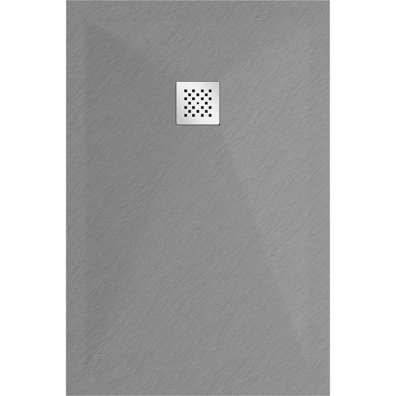 Mexen Stone+ pravokotni kompozitni tuš kad 80 x 70 cm, siva-beton - 44617080