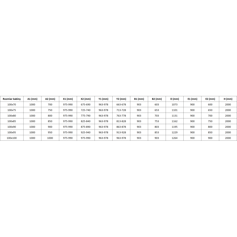Mexen Mist-B Duo kabina prysznicowa uchylna 100 x 70 cm, transparent, miedź szczotkowana - 8A2-100-070-65-00