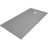 Mexen Stone+ rectangular composite shower tray 160 x 70 cm, gray-concrete - 44617016