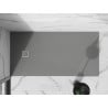 Mexen Stone+ rectangular composite shower tray 160 x 70 cm, grey-concrete - 44617016