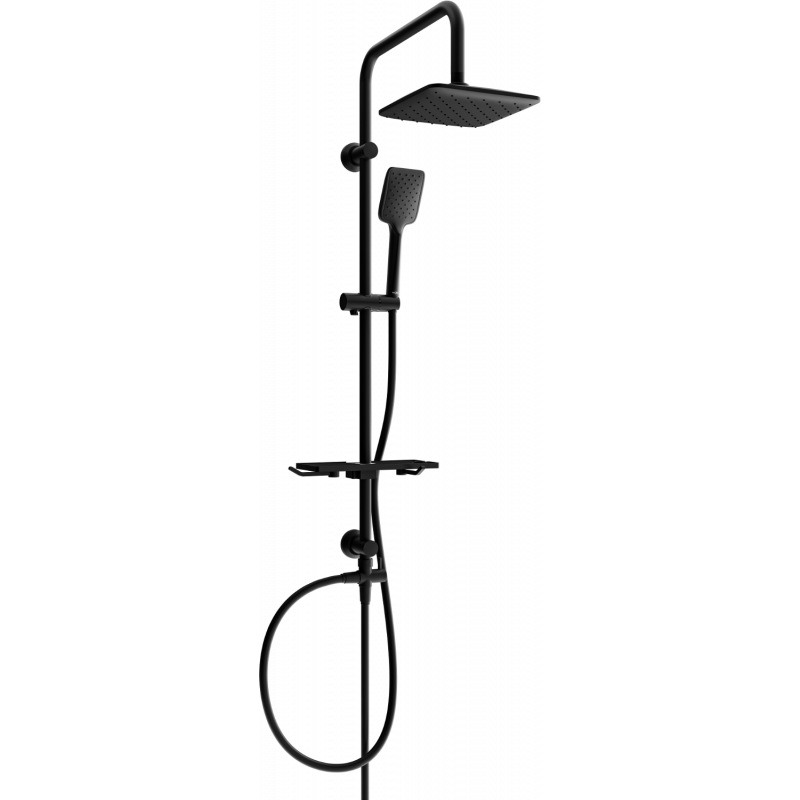Mexen T62 Shower Column, Black - 798626293-70