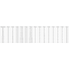 Mexen Mist-F Duo opvouwbare douchecabine 80 x 110 cm, zwart frame, zwart - 8A6-080L-110P-70-70