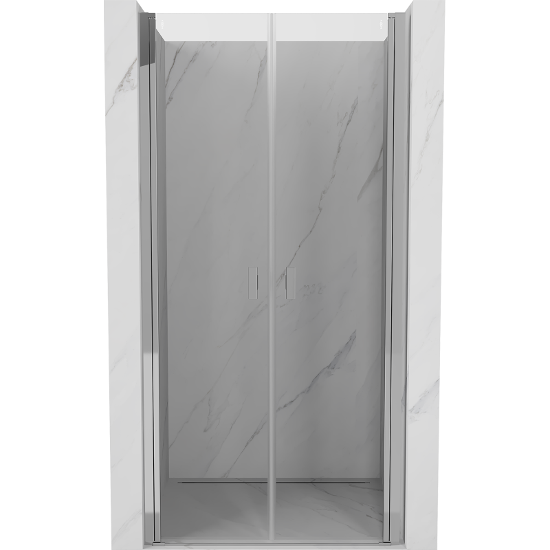 Mexen Mist drzwi prysznicowe uchylne 110 cm, transparent, chrom - 8A7-110-000-01-00