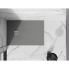 Mexen Stone+ ορθογώνιος σύνθετος ντους 140 x 80 cm, γκρι-μπετόν - 44618014