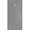 Mexen Stone+ rectangular composite shower tray 160 x 80 cm, grey-concrete - 44618016
