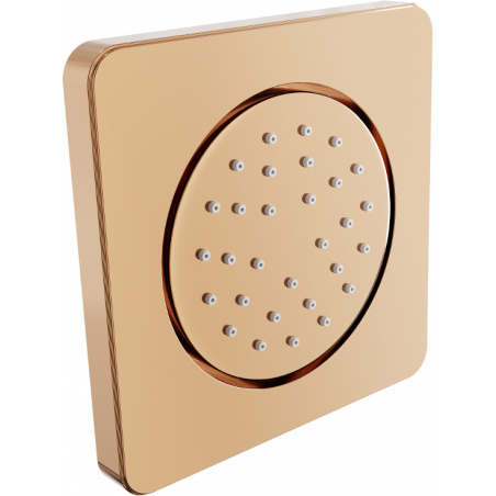 Mexen inbouw zijspuitstuk, roze goud - 79366-60
