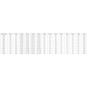 Mexen Mist-F Duo Duschkabine faltbar 85 x 85 cm, schwarzes Gitter, schwarz - 8A6-085L-085P-70-77