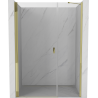 Mexen Mist-B 110 cm shower door, transparent, gold - 8A2-110-001-50-00