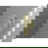 Mexen Mist-B Dusch-Schwingtür 105 cm, transparent, gebürstetes Gold - 8A2-105-001-55-00