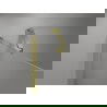 Mexen Mist-B Dusch-Schwingtür 105 cm, transparent, gebürstetes Gold - 8A2-105-001-55-00