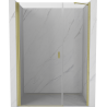 Mexen Mist-B Dusch-Schwingtür 105 cm, transparent, gebürstetes Gold - 8A2-105-001-55-00