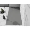 Mexen Stone+ rectangular composite shower tray 180 x 90 cm, grey-concrete - 44619018