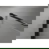 Mexen Mist-B Duschkabine schwenkbar links 100 x 95 cm, schwarzes Gitter, schwarz - 8A2T-100-095-70-77-L