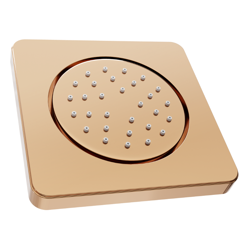 Mexen inbouw zijspuitstuk, roze goud - 79366-60