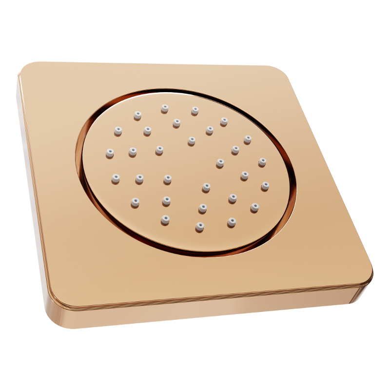 Mexen seitlicher Unterputzduschkopf, Roségold - 79366-60