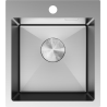 Mexen Solix teräksinen 1-allas keittiöallas 400 x 450 mm, inox - 6401401000-01