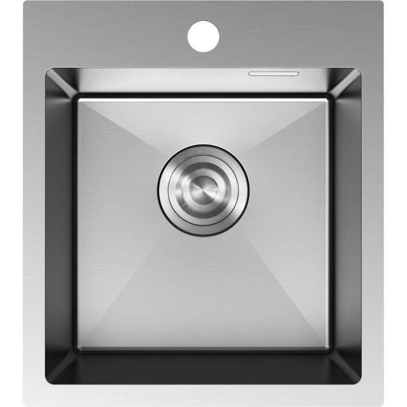 Mexen Solix zlewozmywak stalowy 1-komorowy 400 x 450 mm, inox - 6401401000-01