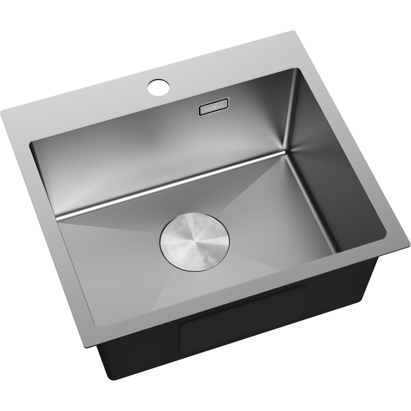 Mexen Solix lavello in acciaio 1 vasca 500 x 450 mm, inox - 6402501000-01