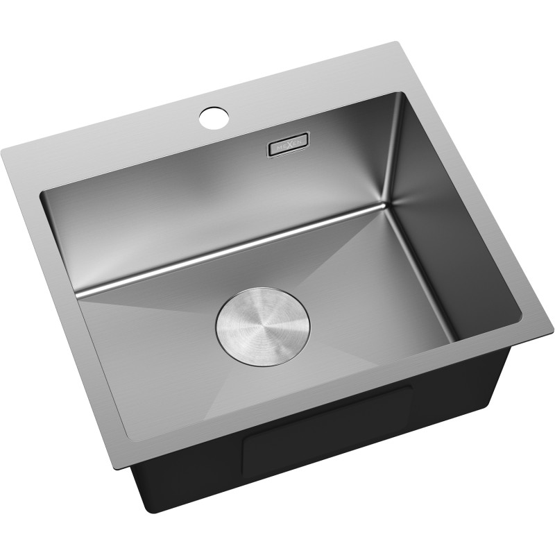 Mexen Solix terasest köögivalamu 1-kausiga 500 x 450 mm, inox - 6402501000-01