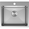 Mexen Solix čelični sudoper s 1 komorom 500 x 450 mm, inox - 6402501000-01