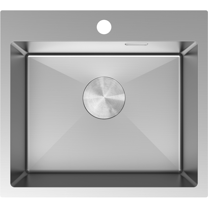 Mexen Solix Edelstahlspüle 1-Becken 500 x 450 mm, Inox - 6402501000-01