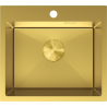 Mexen Solix jeklena kuhinjska korito z eno posodo 500 x 450 mm, zlato - 6402501000-55