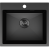 Mexen Solix jekleni pomivalnik z 1 komoro 500 x 450 mm, črn - 6402501000-70